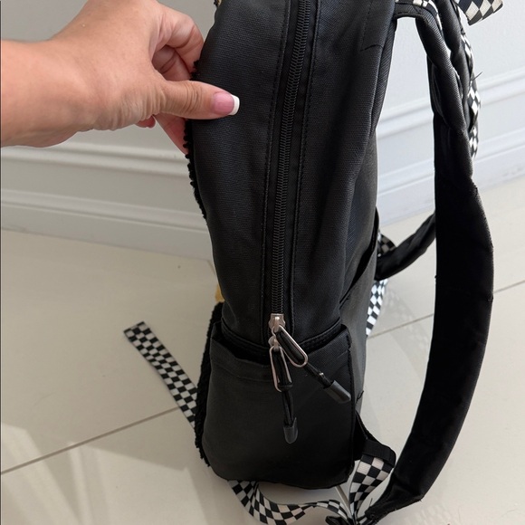 STATE Black and Gold Kids Backpack fuzzy bolt - Picture 5 of 11